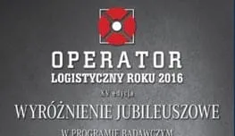 Wyróżnienie w XV edycji badania Operator Logistyczny Roku 2016